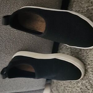 Lucky Brand black Slip-On Sneakers